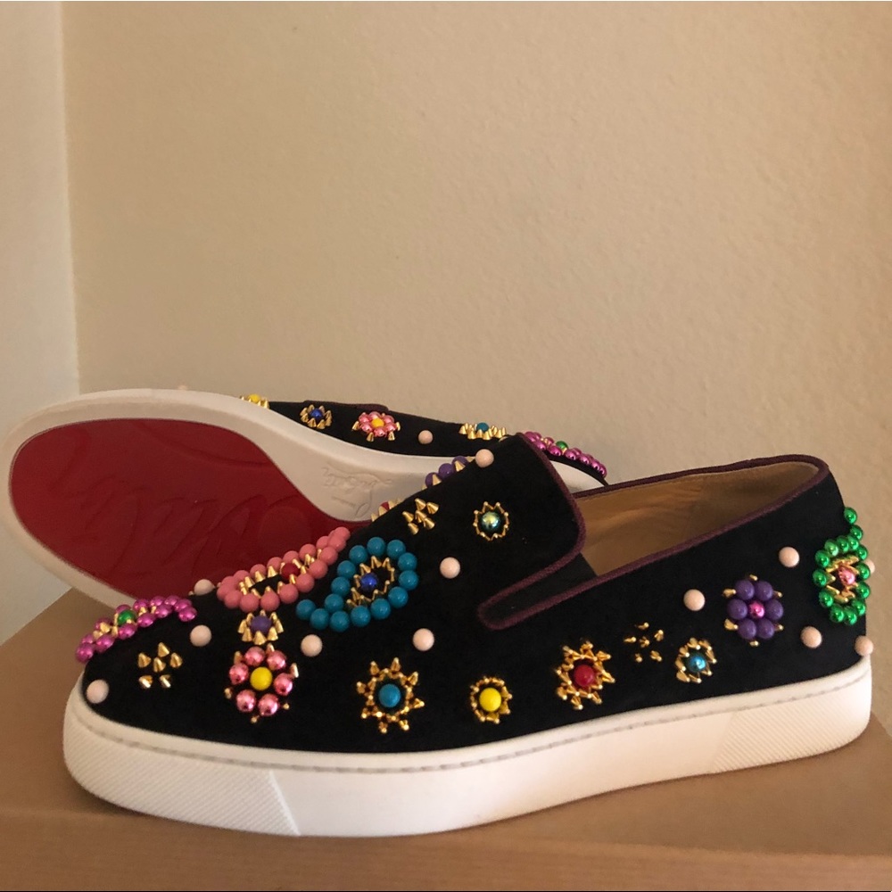 Christian Loubotin flats